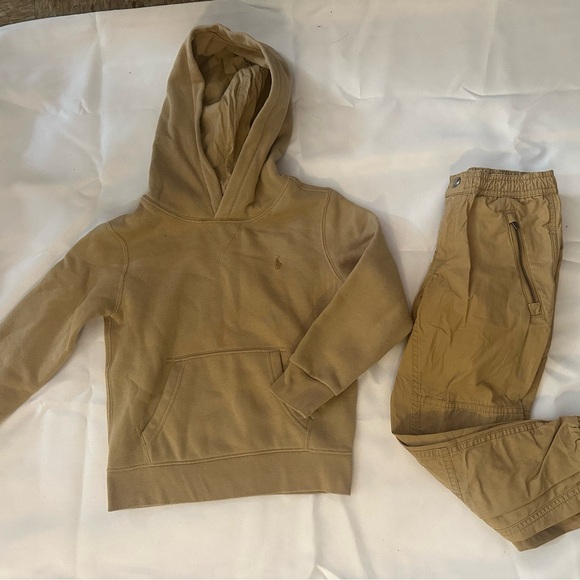 Tan Casual Polo set Sz 5